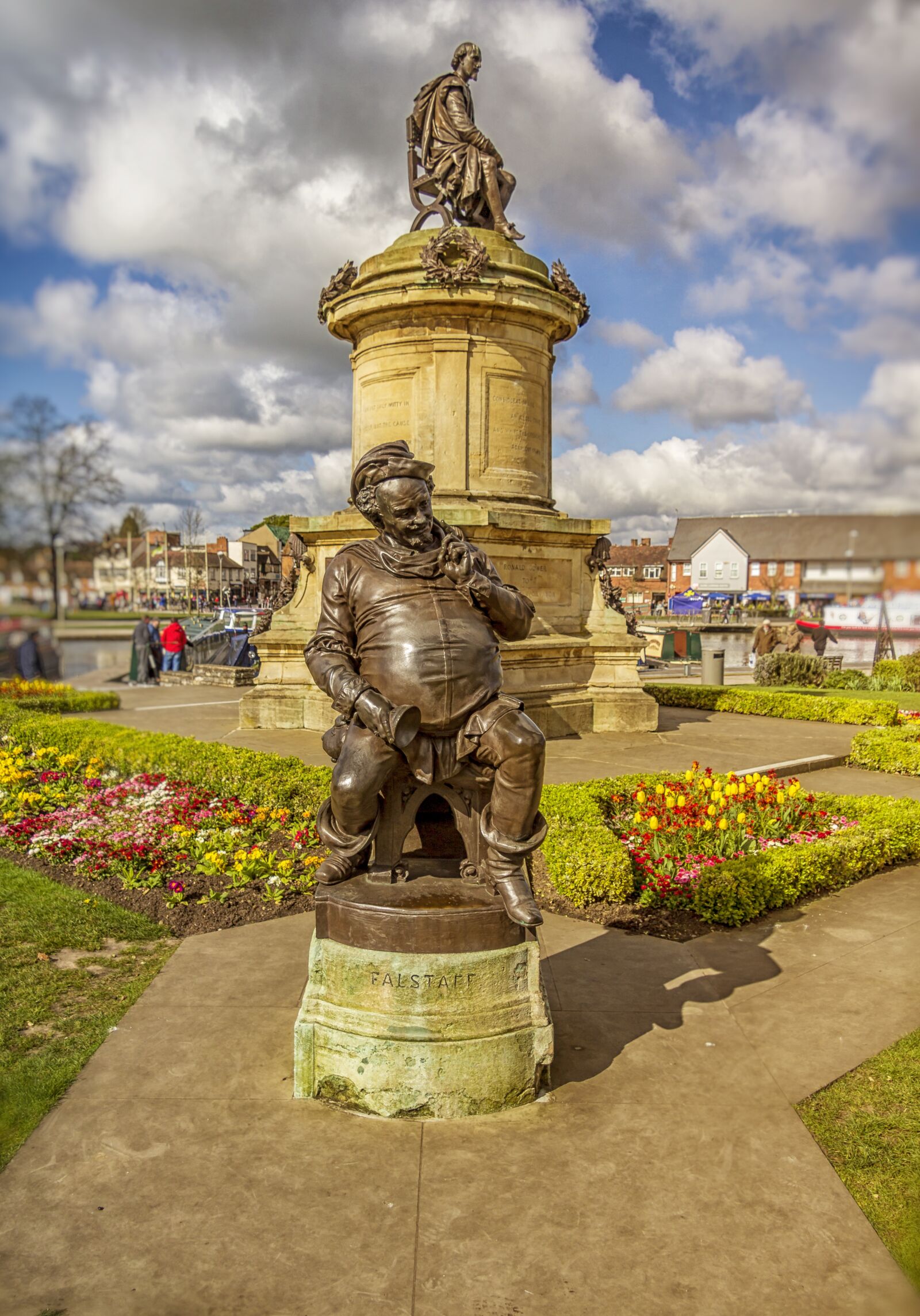 Canon EF-S 17-85mm F4-5.6 IS USM sample photo. Falstaff, shakespeare, stratford upon photography