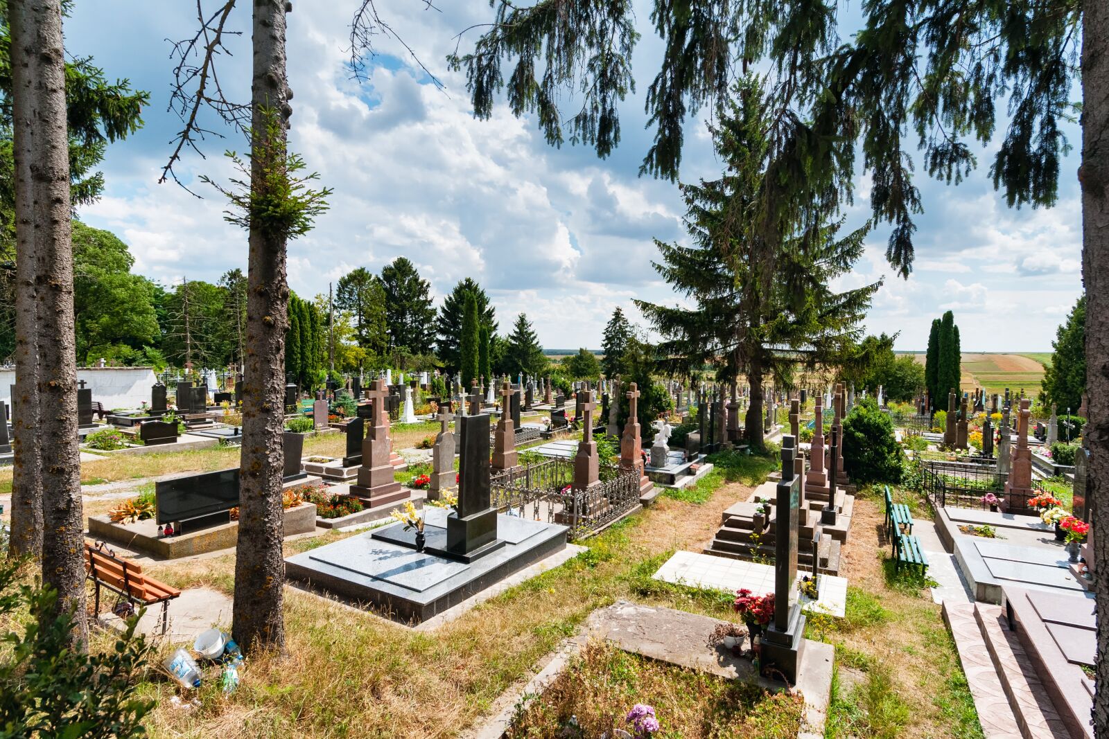 Nikon D300S sample photo. Cemetery, headstone, religion photography