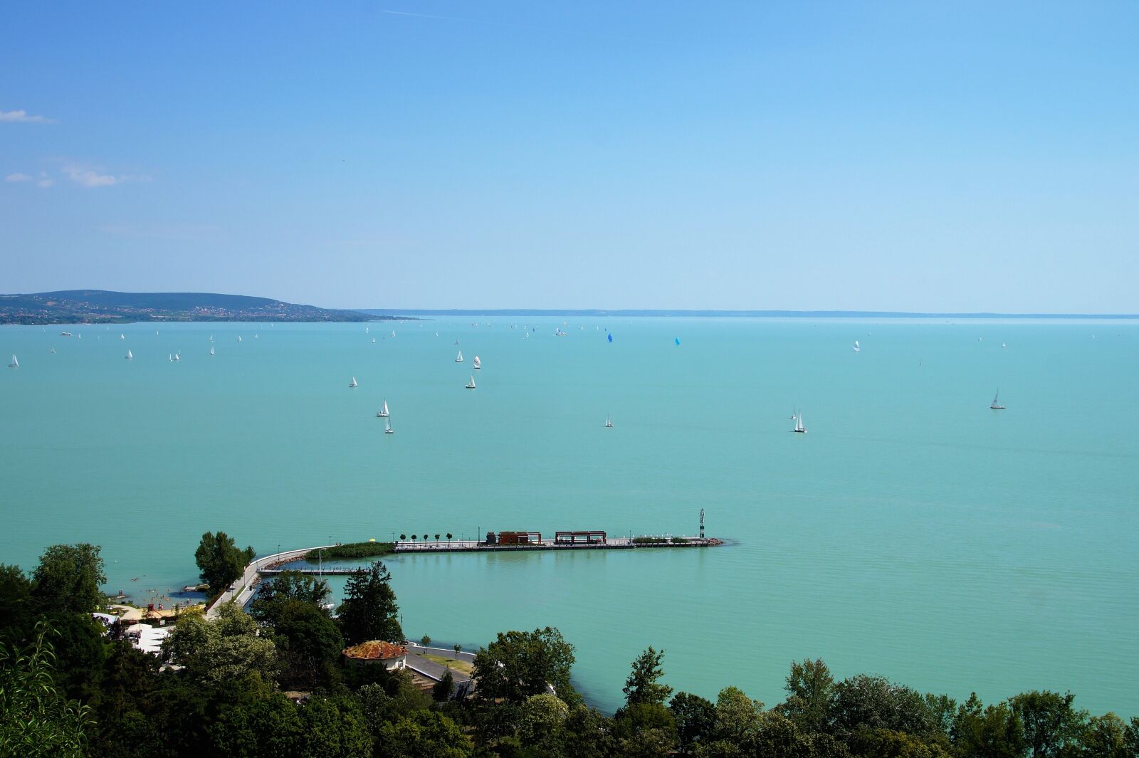 Sony SLT-A58 sample photo. Lake, balaton, water area photography