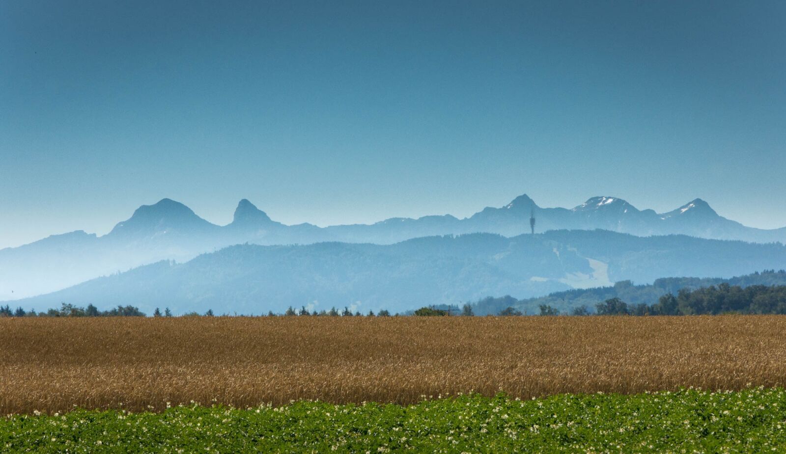 Nikon D7200 sample photo. Mannens plain, switzerland, mountains photography