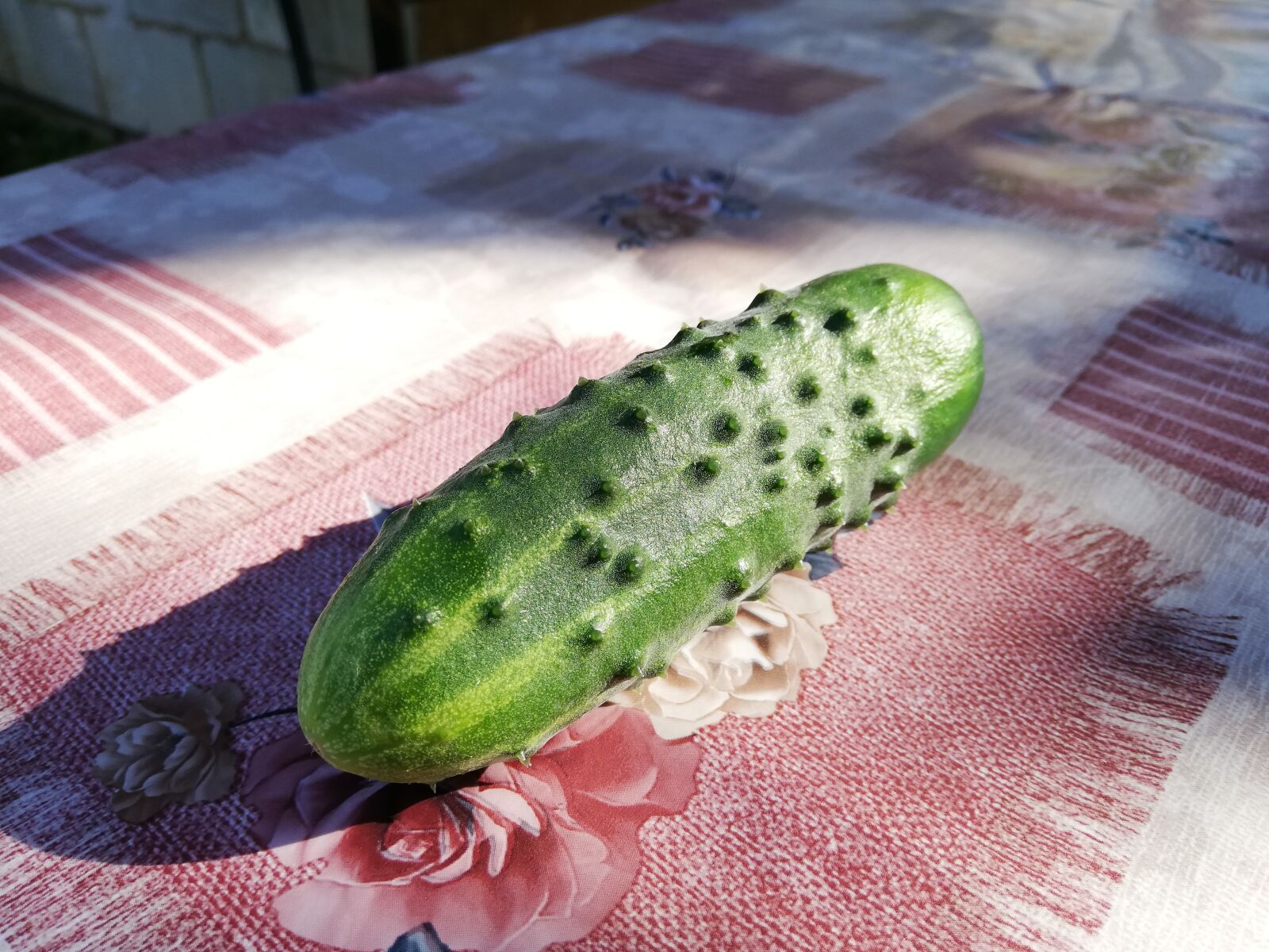 HUAWEI ANE-LX1 sample photo. Cucumber, table, green photography