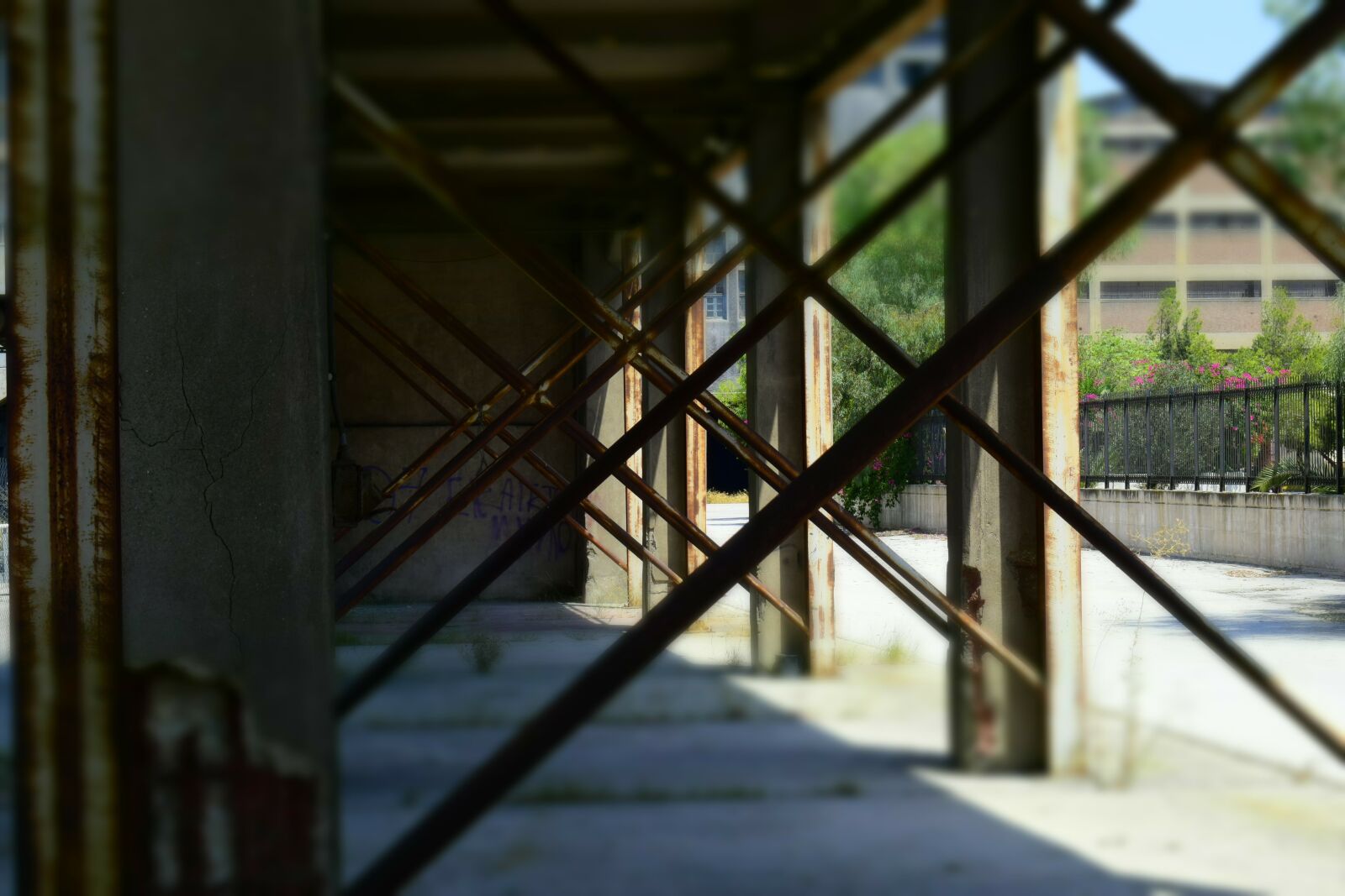 Nikon D3300 sample photo. Industrial, building, tube photography