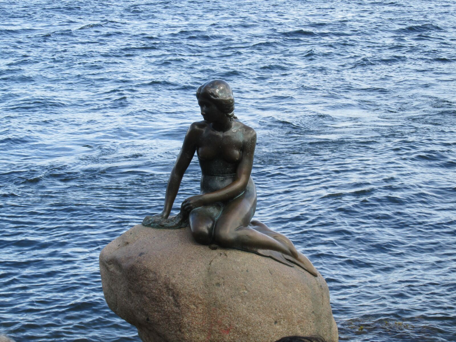 Canon PowerShot SX170 IS sample photo. Little mermaid, denmark, landmark photography