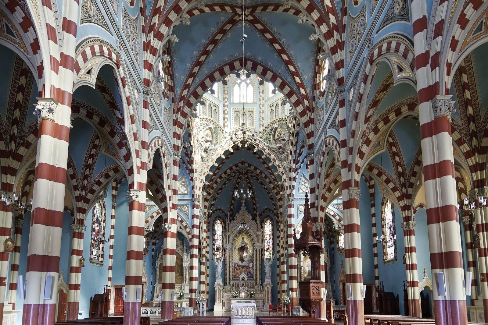 Nikon D500 sample photo. Colombia, bogotá, church photography
