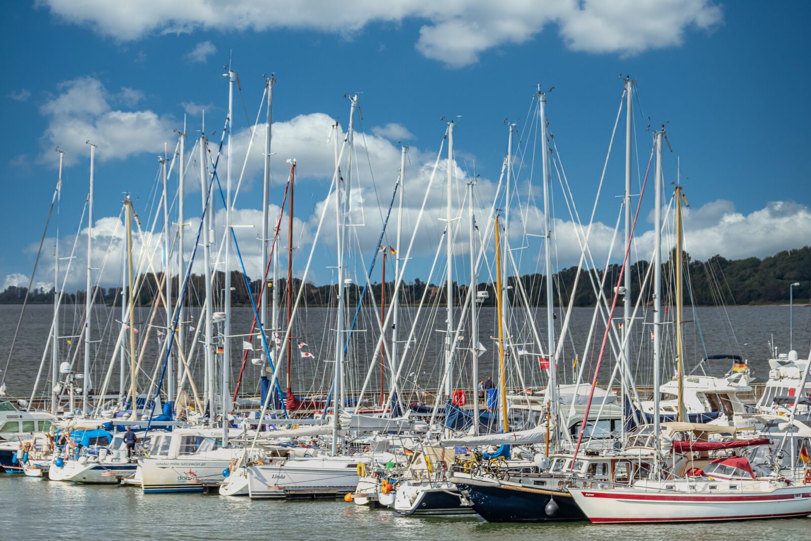 Canon EOS 80D sample photo. Sailing boats, port, lake photography