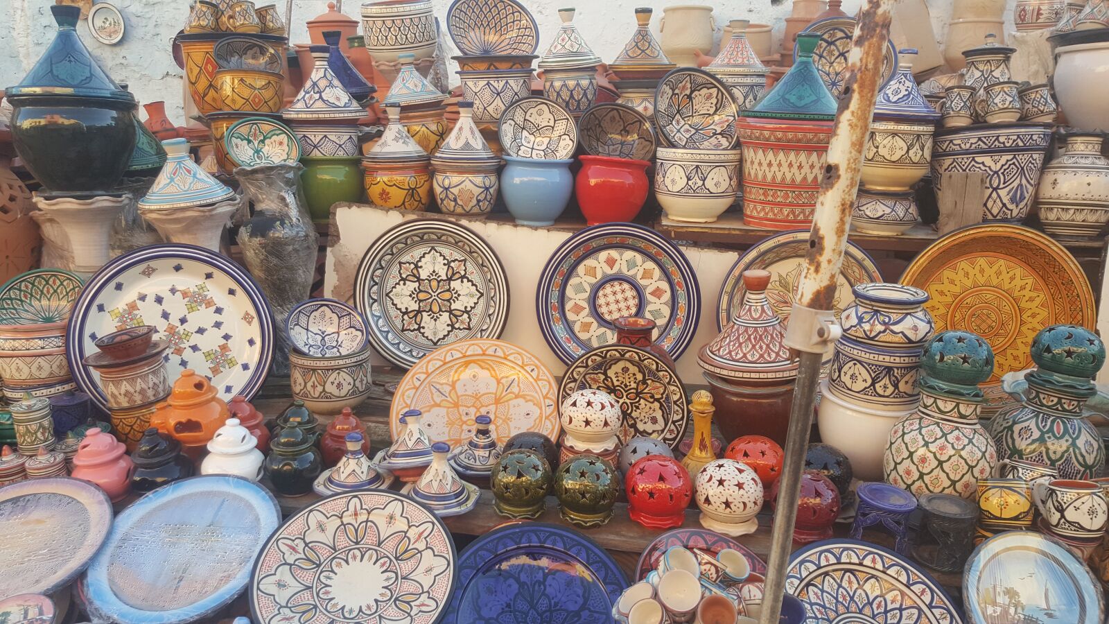 Samsung Galaxy Note5 sample photo. Morrocan traditional dishes, moroccan photography