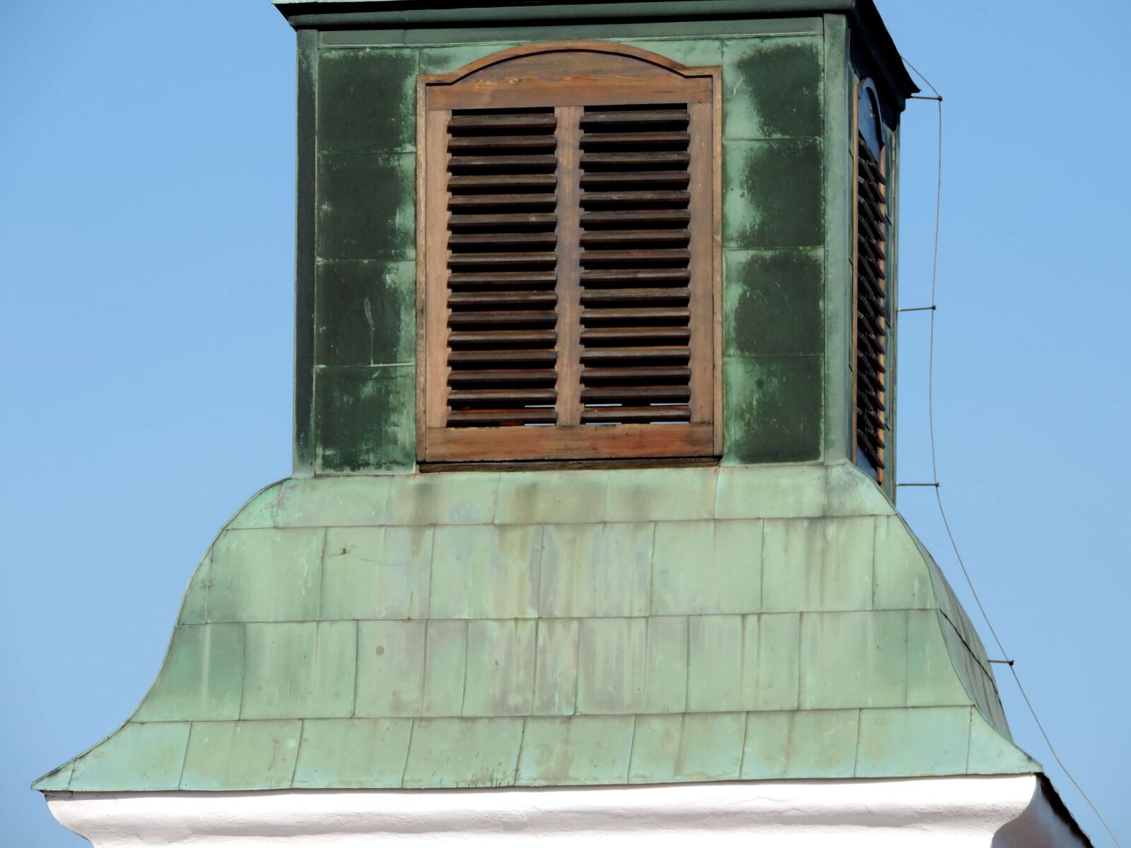 Nikon Coolpix P520 sample photo. Church tower, copper, architecture photography