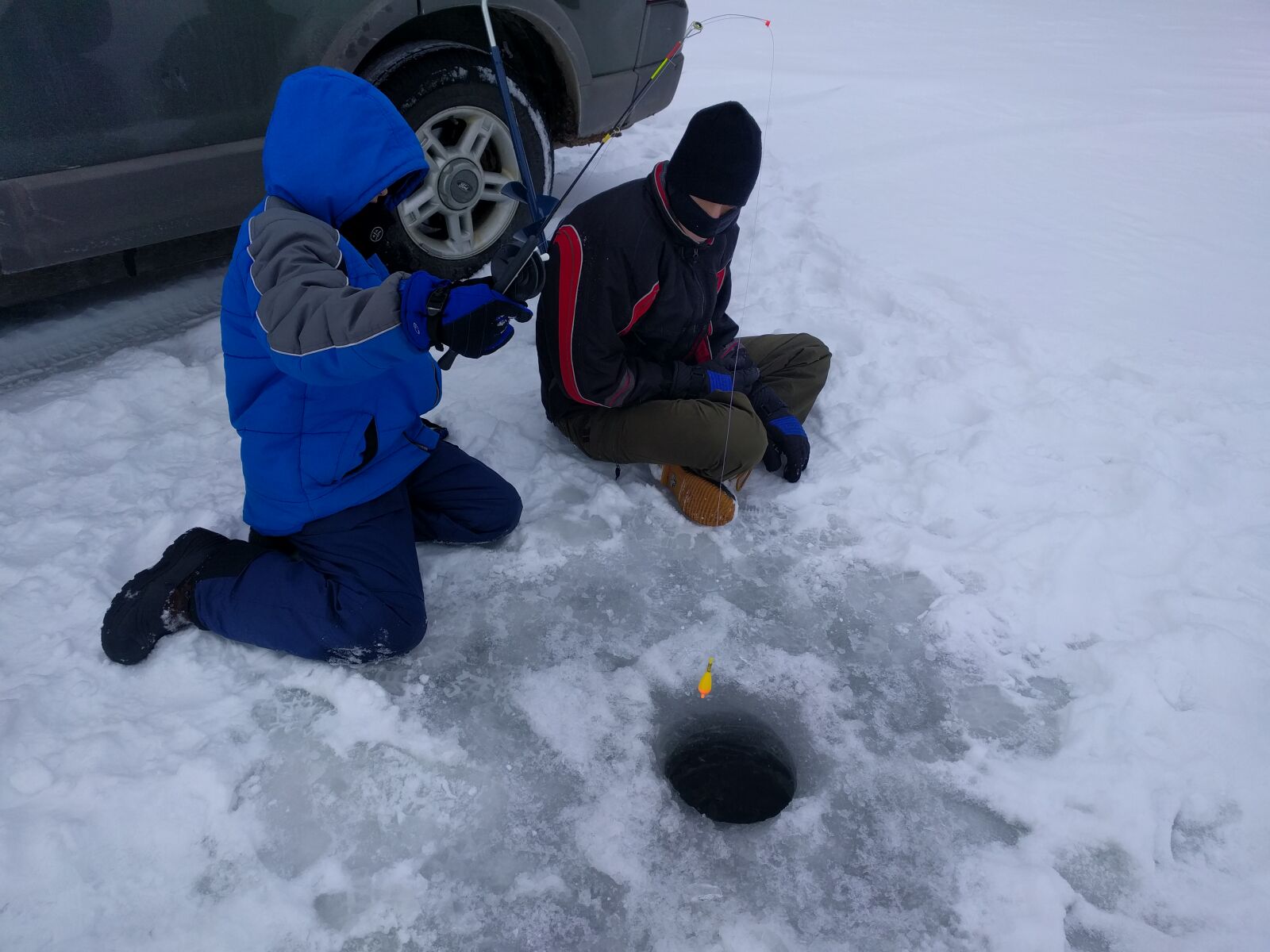 LG Nexus 5X sample photo. Ice, fishing, winter photography