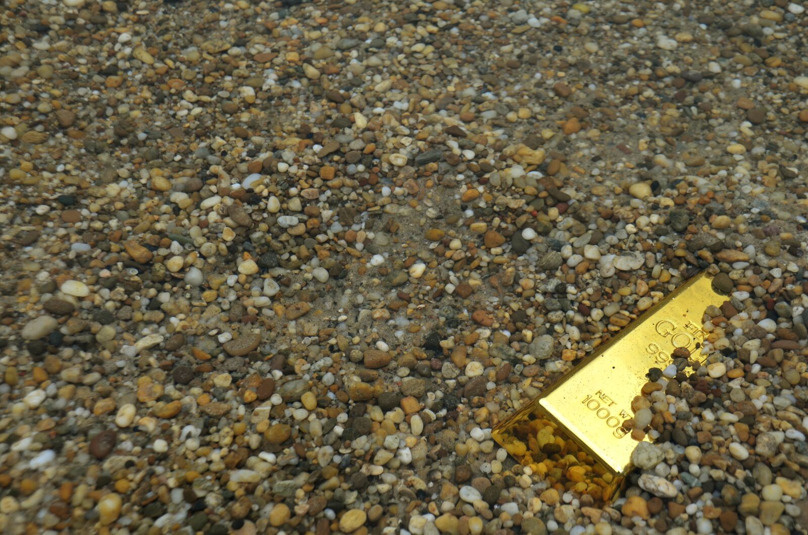 Nikon D5100 sample photo. Gold, treasure, sea photography