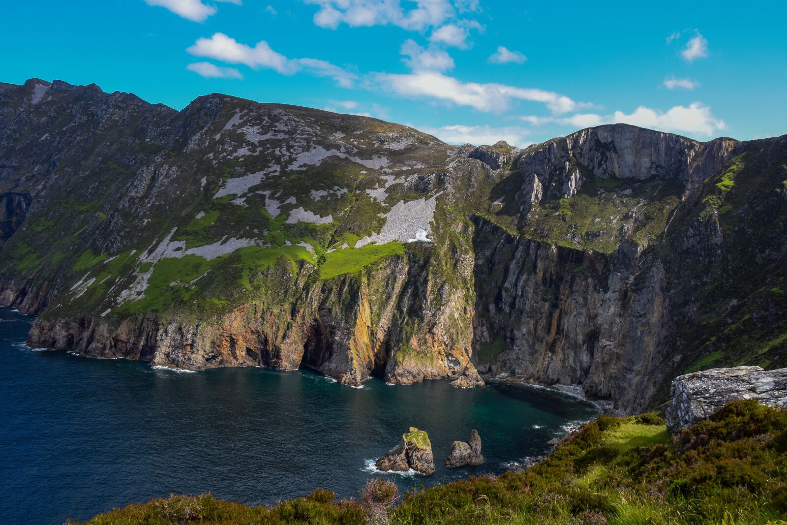 Nikon D7200 sample photo. Ireland, cliffs, sea photography