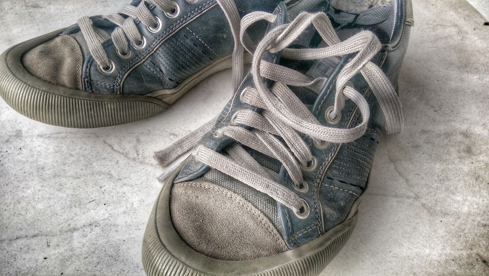 HTC ONE M8 sample photo. Sneakers, old shoes, sports photography