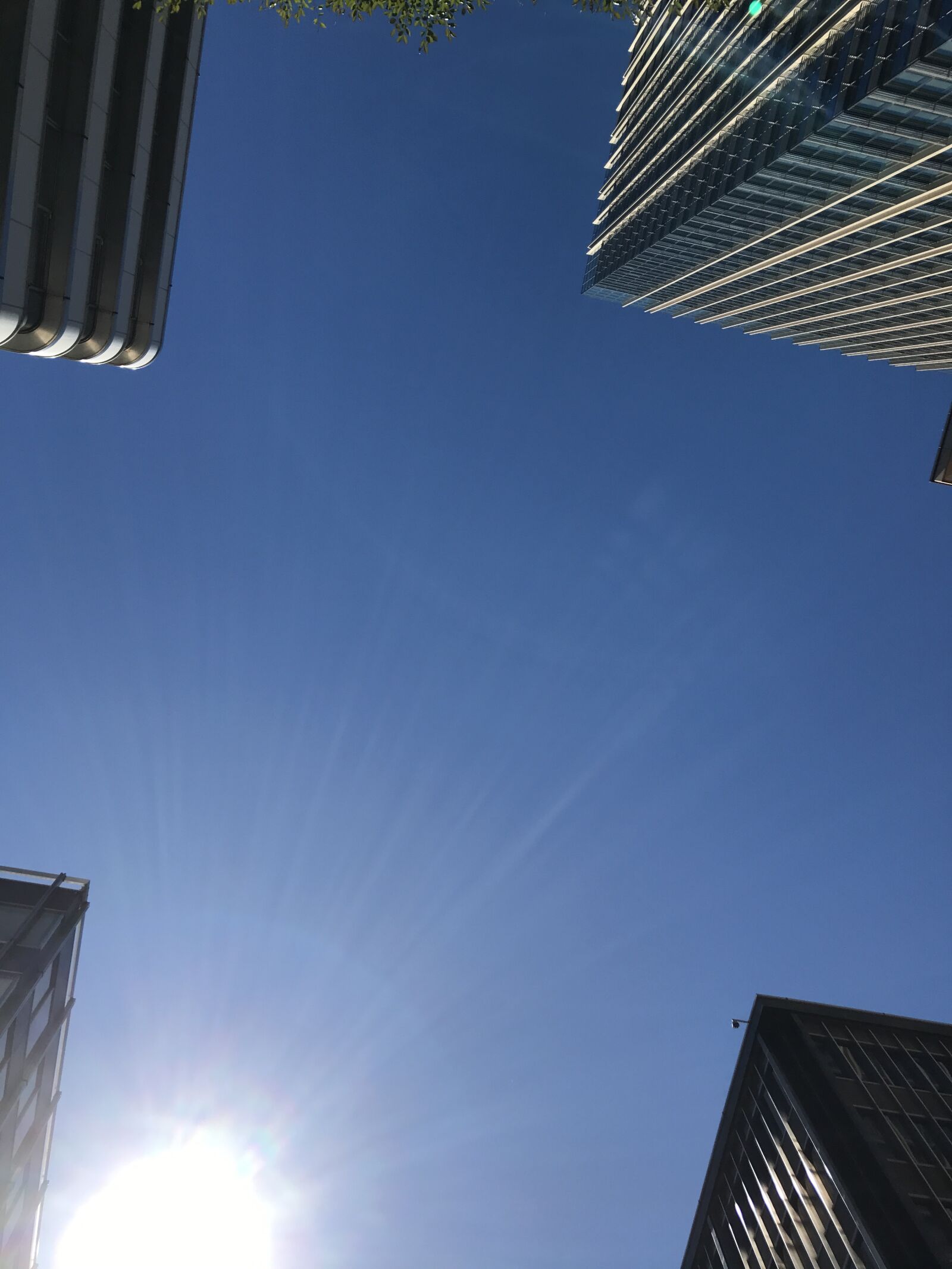 iPhone 7 back camera 3.99mm f/1.8 sample photo. Sky, bill, dazzling photography