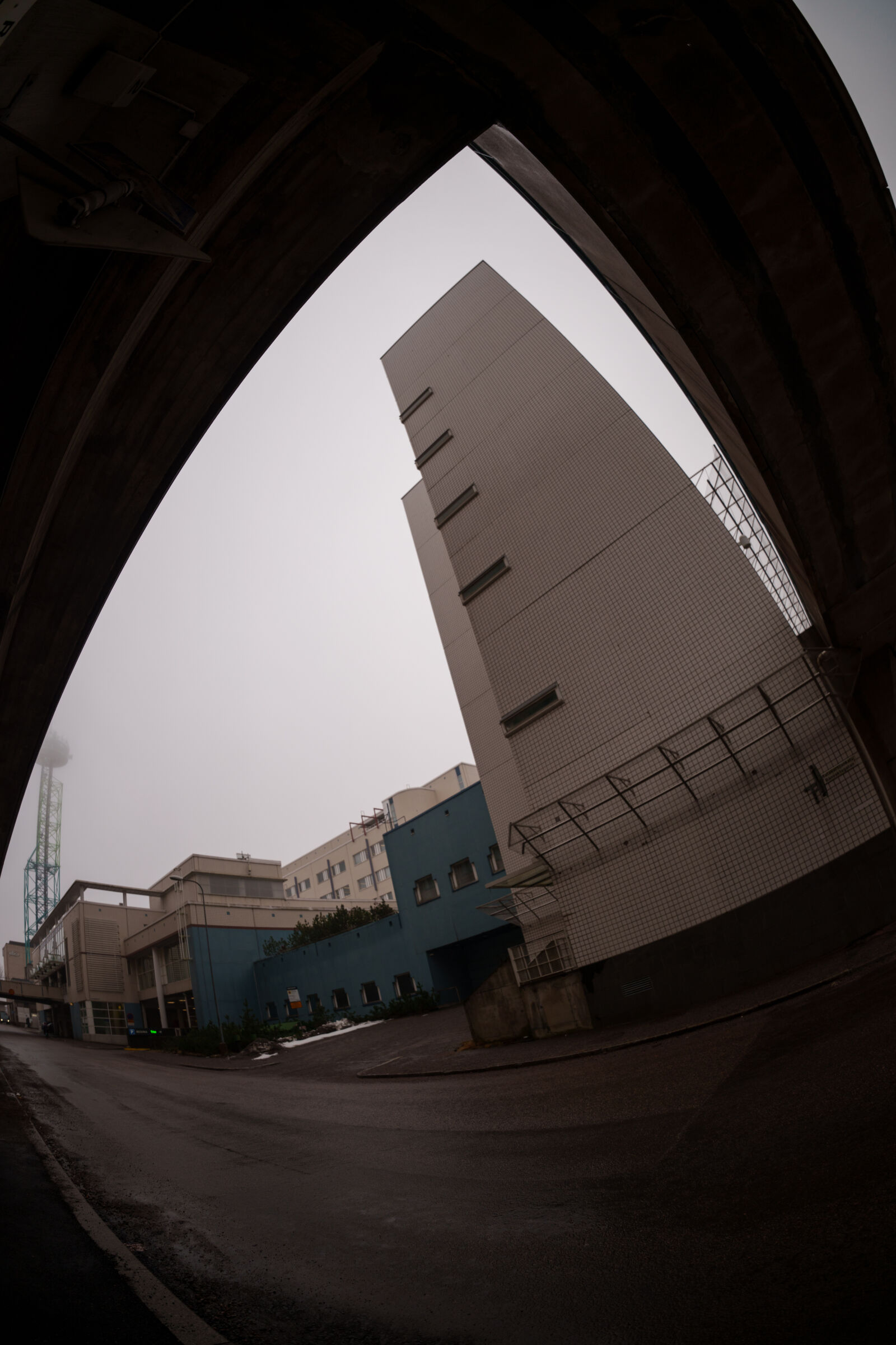 Sigma 15mm F1.4 DG DN Diagonal Fisheye Art sample photo. Concrete street photography