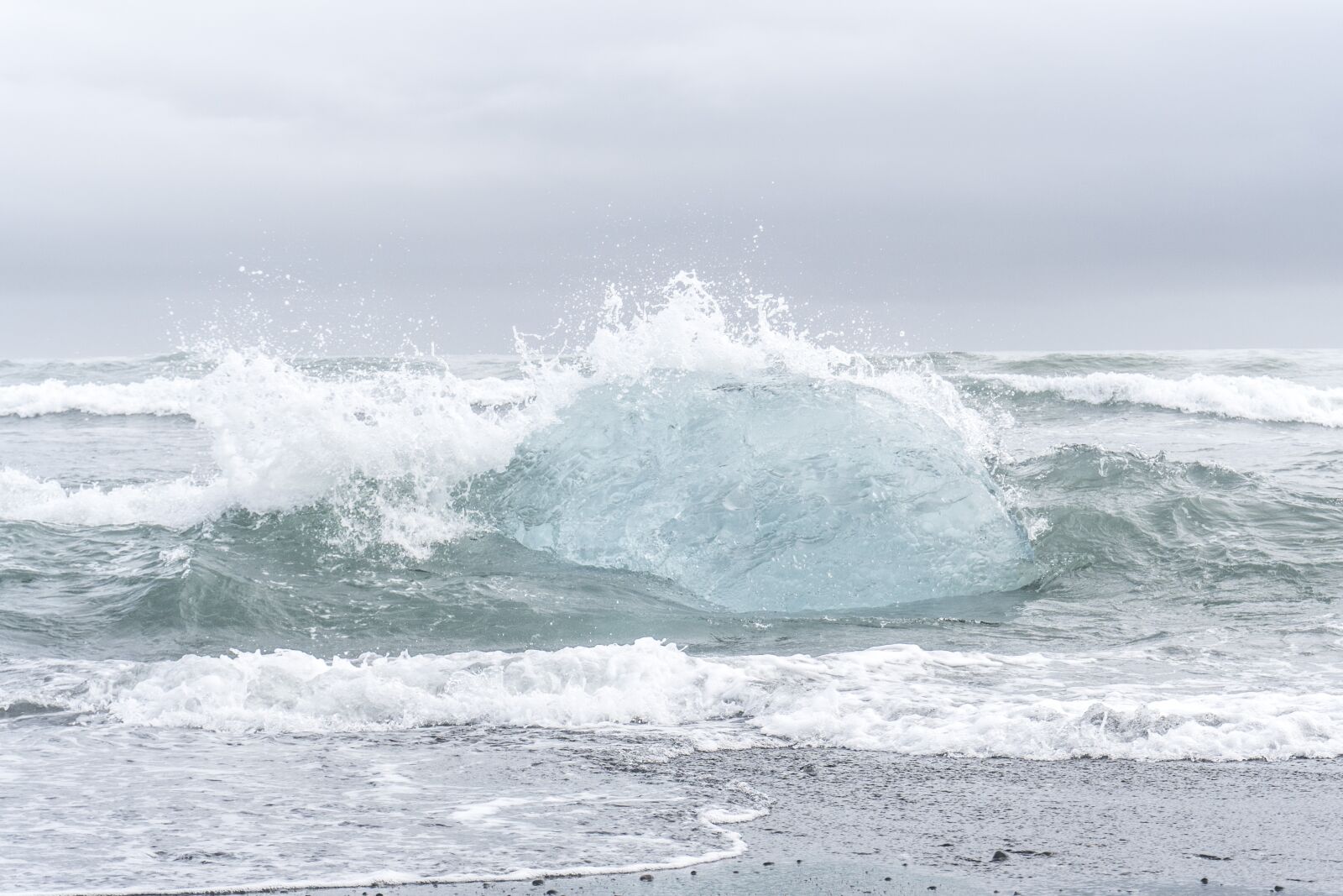 Sony a6300 sample photo. Icebergs, glacier, iceland photography