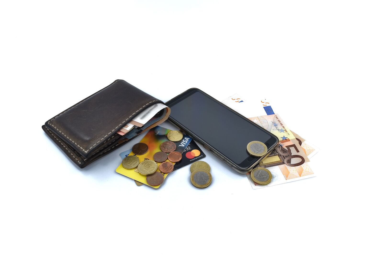 Nikon D5500 sample photo. Cash, inflation, marketplace, mobile photography