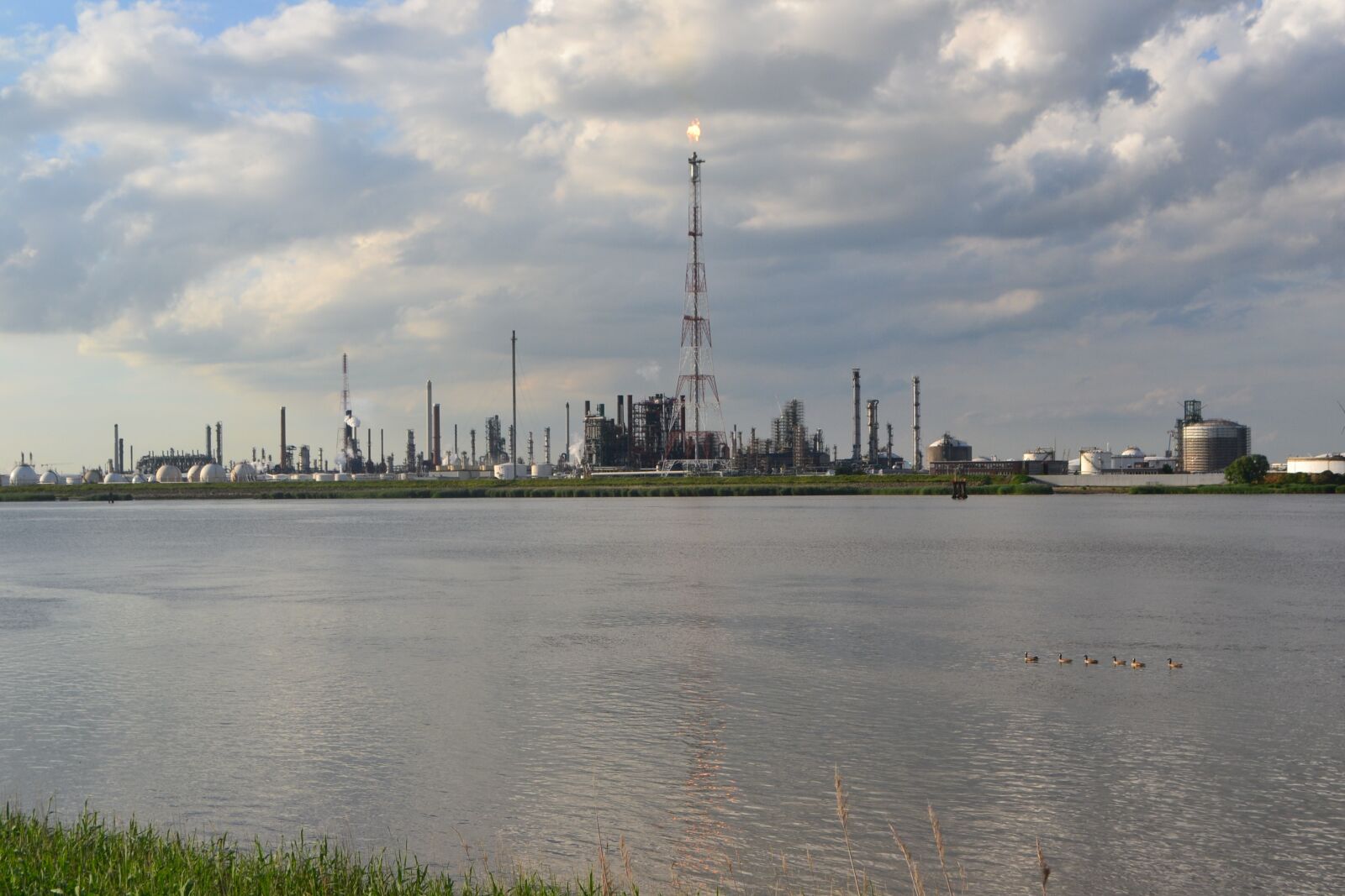 Nikon D3100 sample photo. Industrial, landscape, factory photography