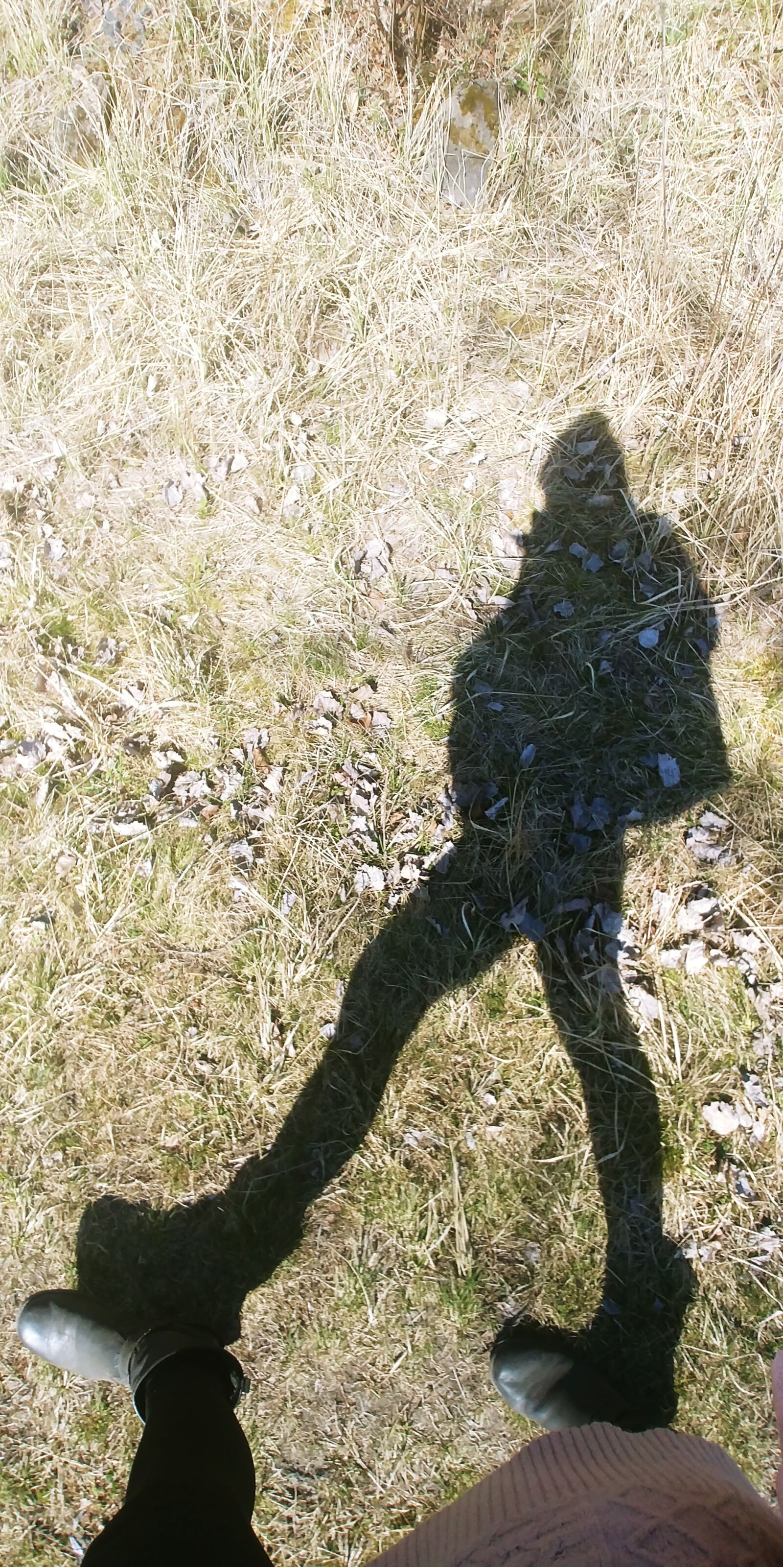 LG G6 sample photo. Shadow, walking, person photography