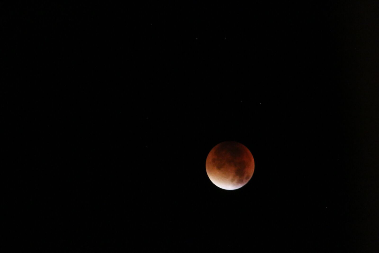 Canon EOS 70D sample photo. Mond, blutmond, mondfinsternis photography