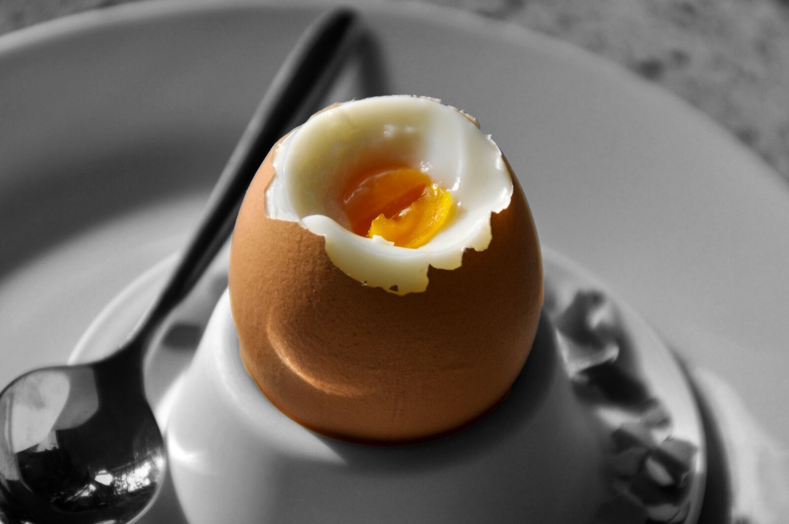 Nikon D90 sample photo. Breakfast egg, egg, boiled photography