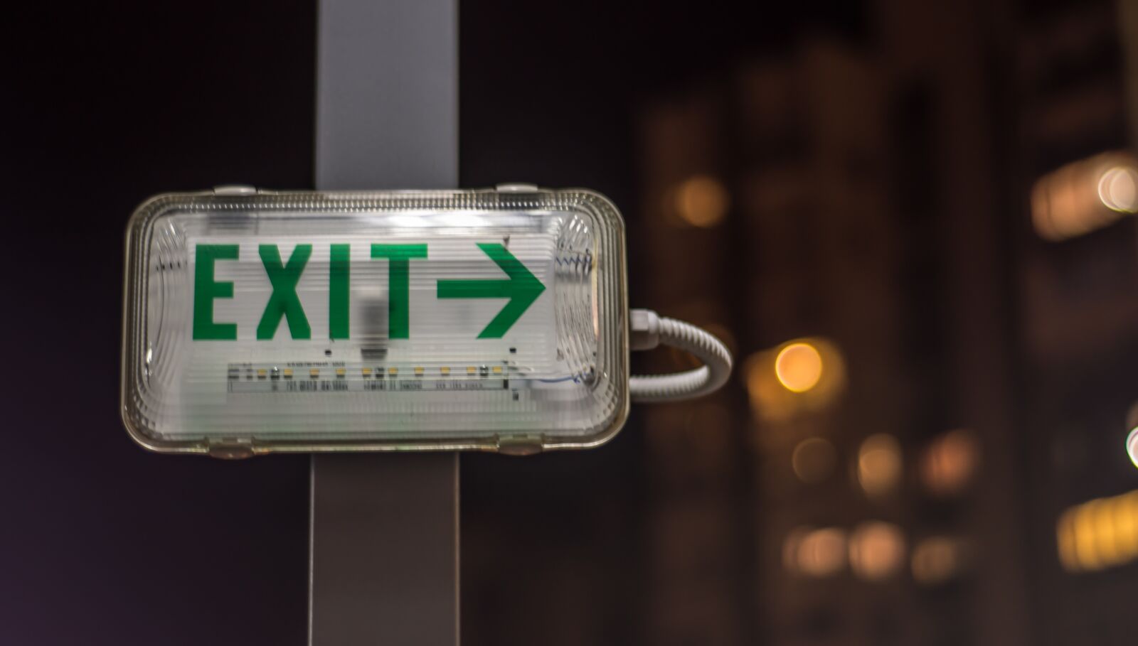 Nikon D7200 sample photo. Exit, sign, symbol photography