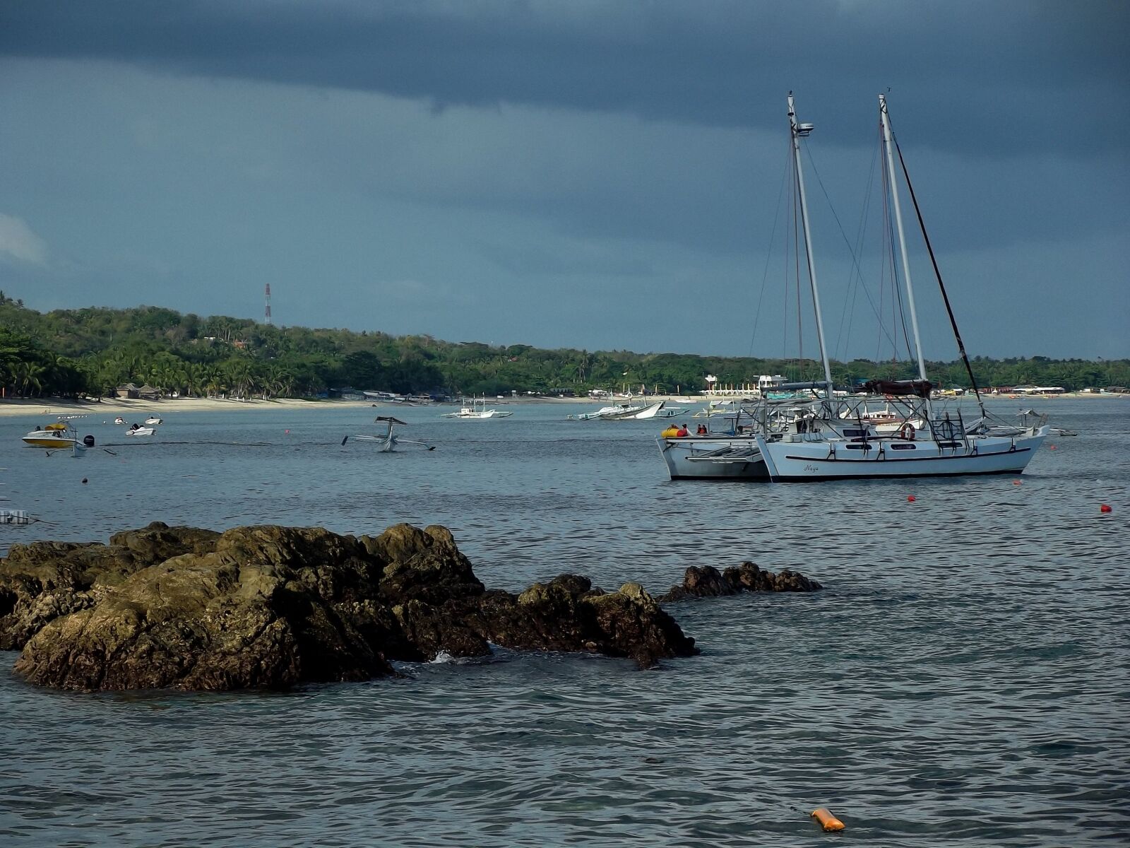 Fujifilm FinePix S2980 sample photo. Boat, catamaran, seascape photography