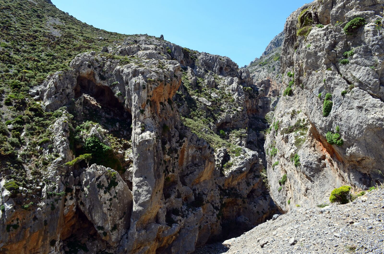 Nikon D5100 sample photo. Crete, gorge, kourtaliotiko gorge photography