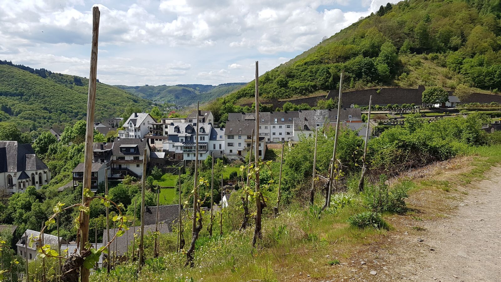 Samsung Galaxy S7 sample photo. Town of klotten, mosel photography