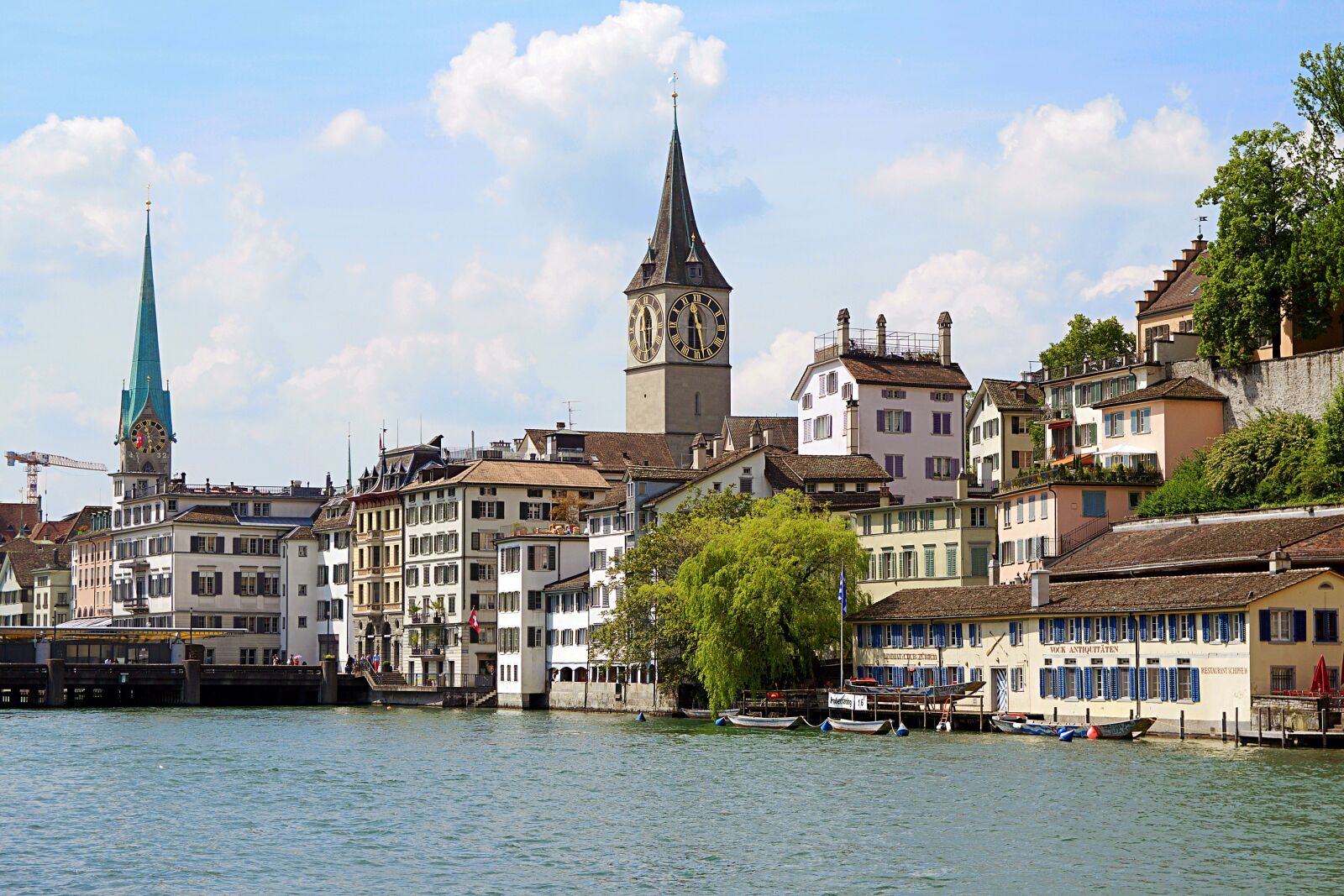 Canon EOS 600D (Rebel EOS T3i / EOS Kiss X5) sample photo. Switzerland, zurich, limmat photography