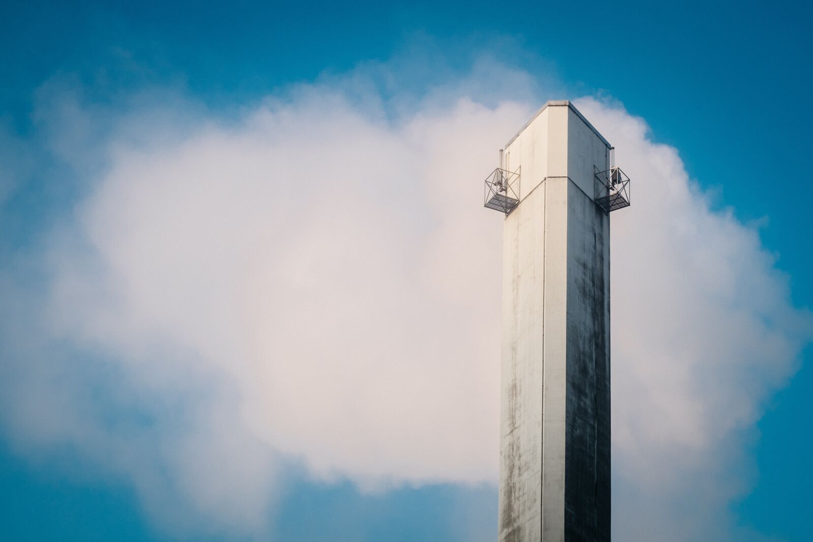 Fujifilm X-T1 sample photo. Industrial, tower, sky photography