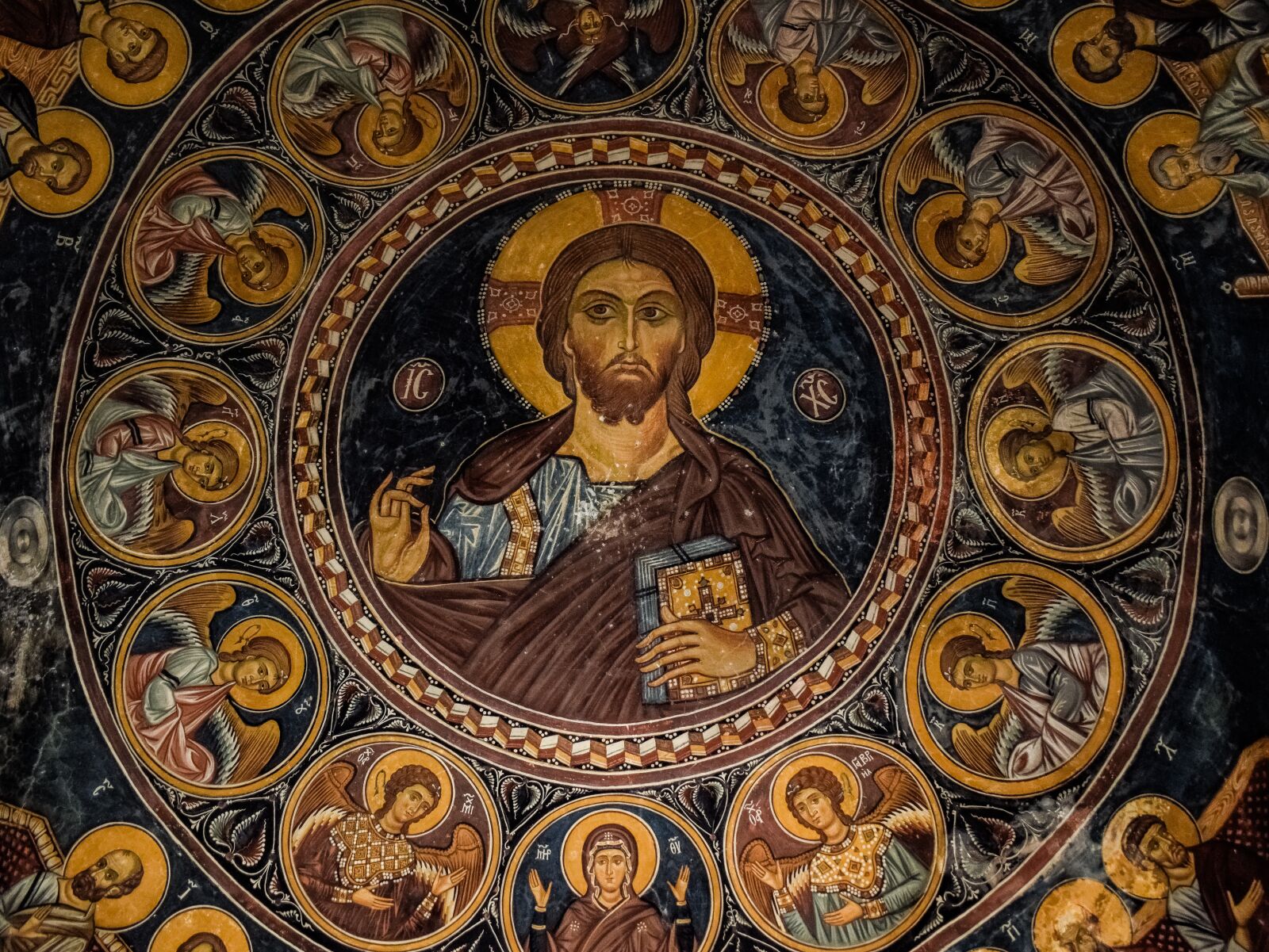 Nikon D3300 sample photo. Pantocrator, jesus christ, angels photography