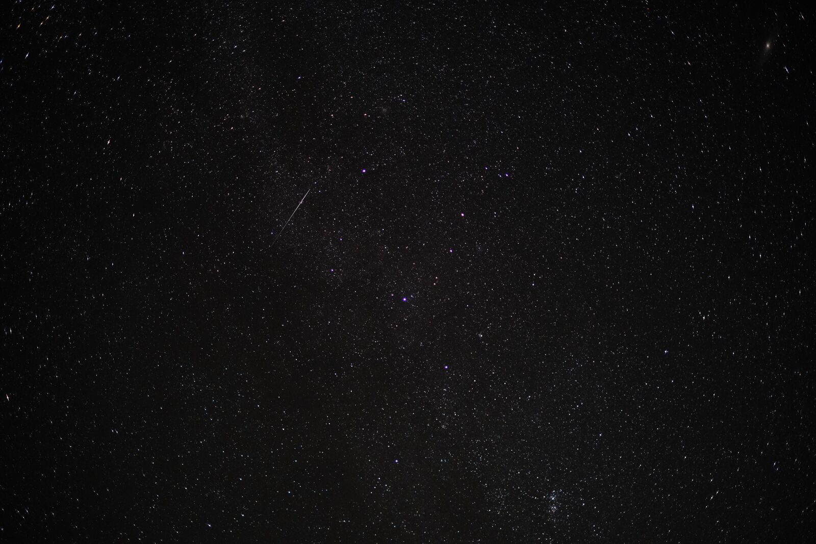 Fujifilm X-T3 sample photo. Meteor, shooting star, perseid photography