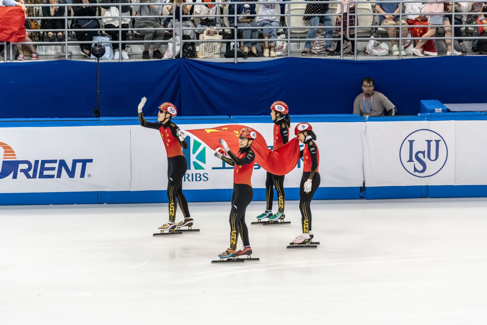 Nikon D850 sample photo. National flag, china, stadium photography