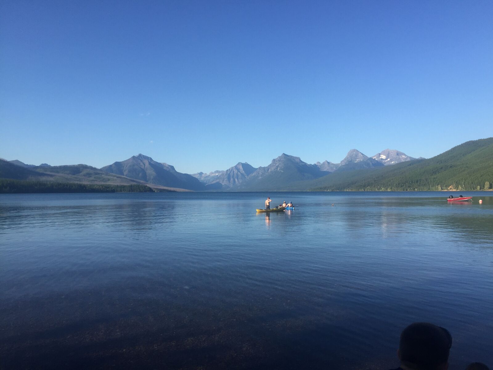 Apple iPhone 6 Plus sample photo. Glacier national park, lake photography