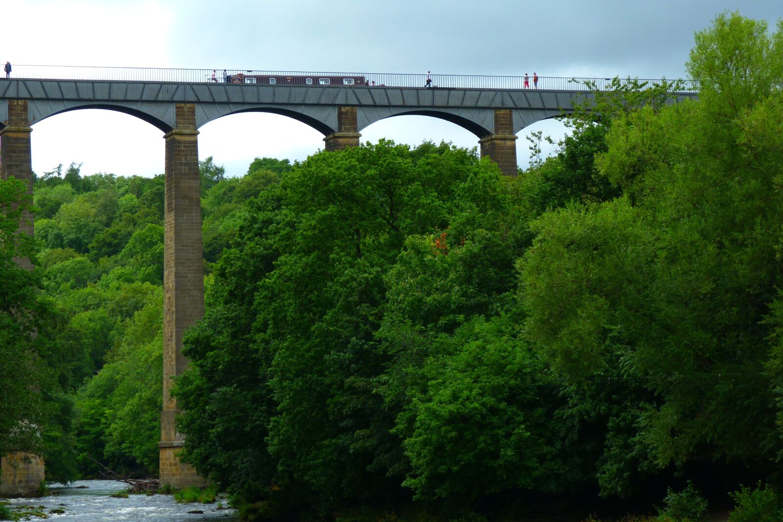 Panasonic Lumix DMC-FZ40 (Lumix DMC-FZ45) sample photo. Architecture, pontsycyllte, aqueduct photography