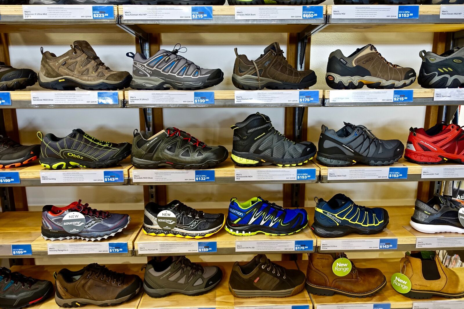 Sony Cyber-shot DSC-RX100 III sample photo. Shoes, rack, collection photography