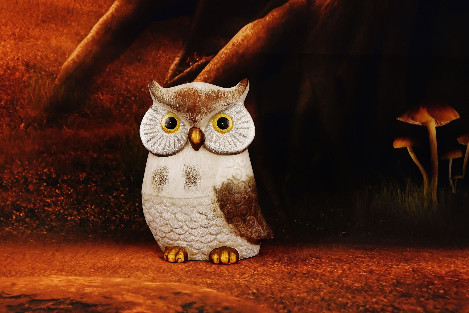Nikon D7200 sample photo. Owl, forest, figure photography