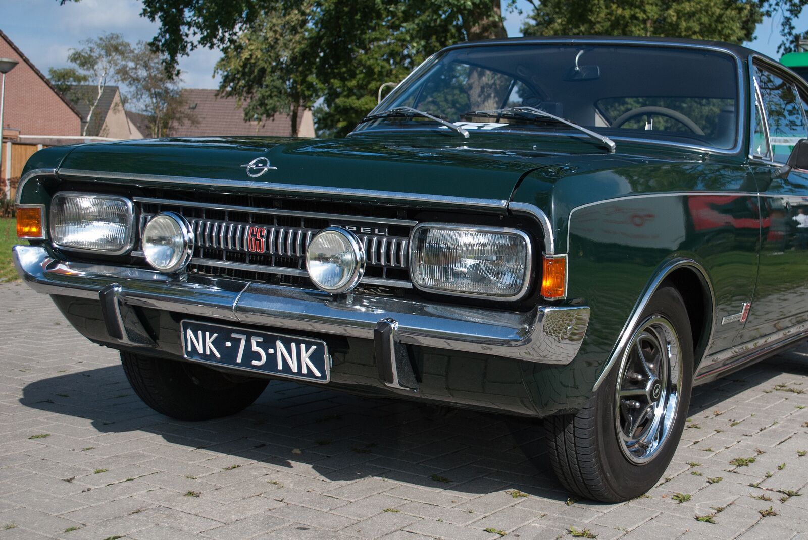 Nikon D3000 sample photo. Opel, oldtimer, car photography