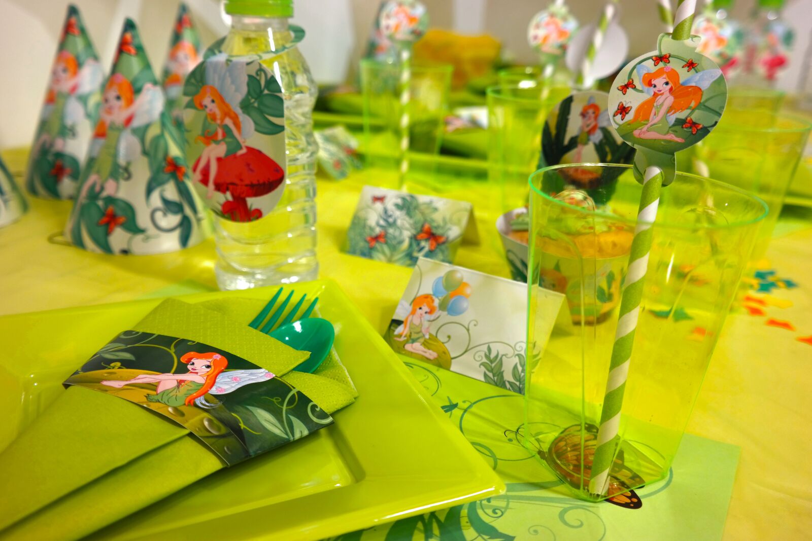 Samsung NX300 sample photo. Fairy, green, party, table photography