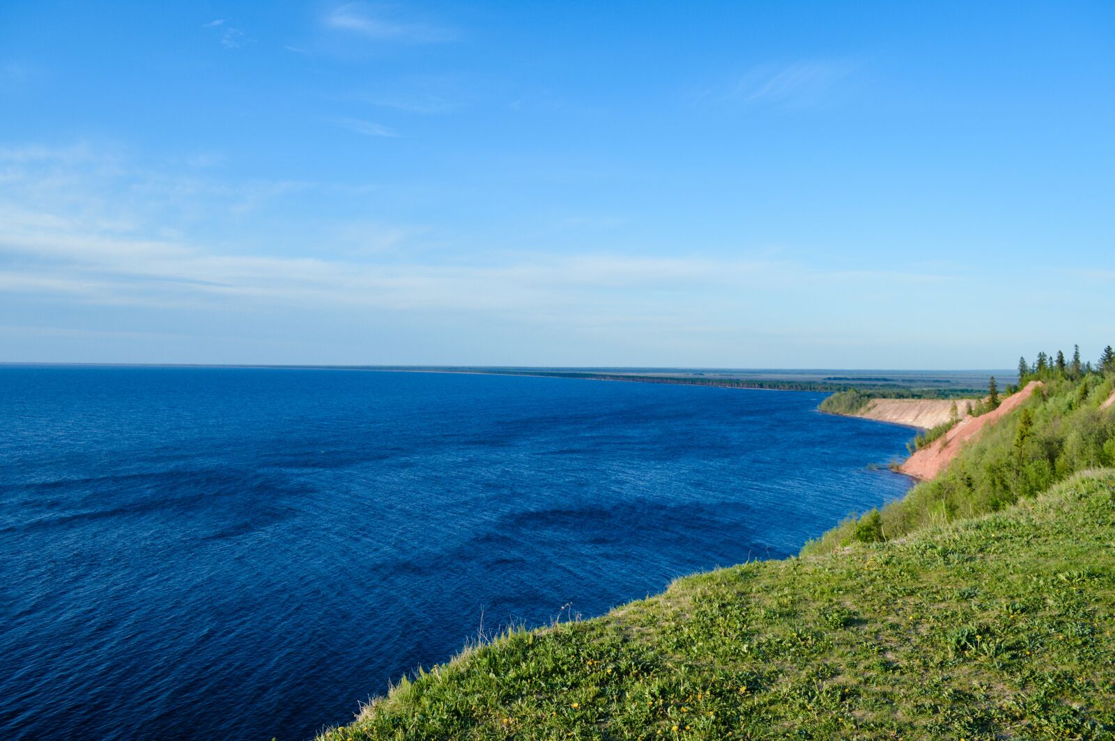 Nikon D3200 sample photo. Breakage, cliff, lake onega photography