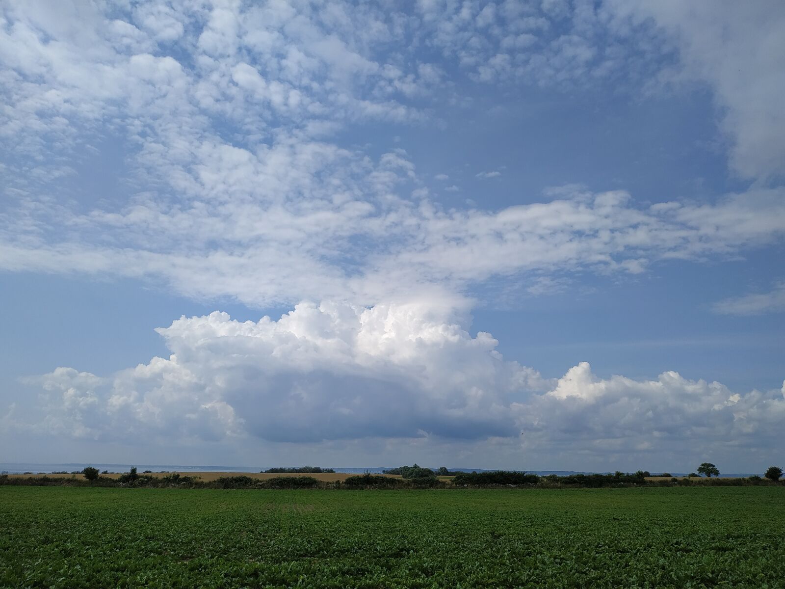 Xiaomi Redmi Note 6 Pro sample photo. Farm, clouds, countryside photography