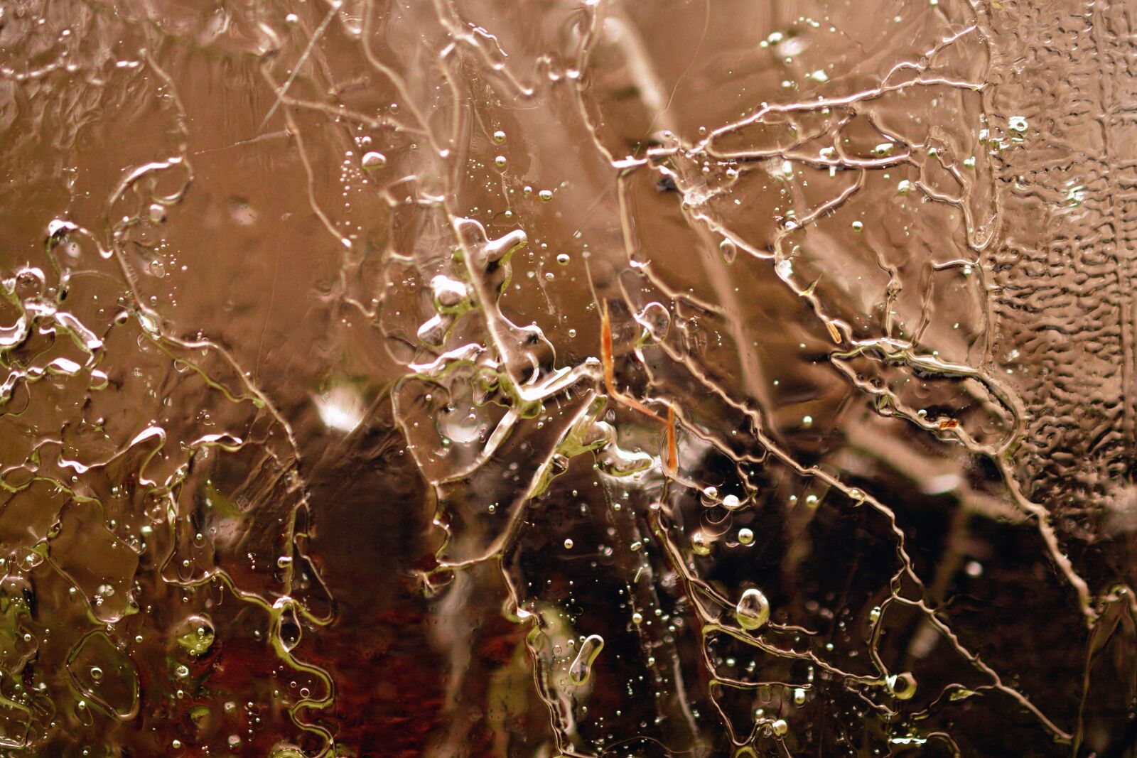Nikon D5200 sample photo. Glass, frozen, water, abstract photography
