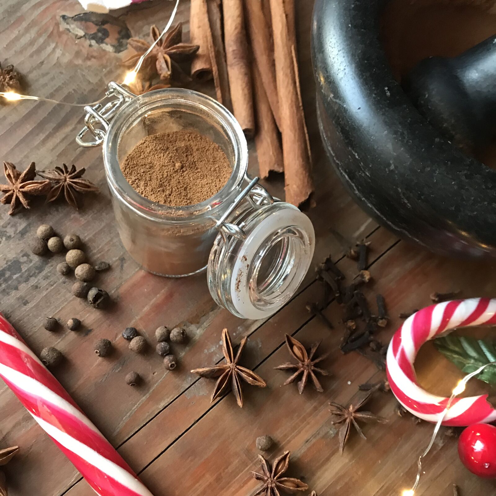 Apple iPhone 7 sample photo. Spice, allspice, anise photography