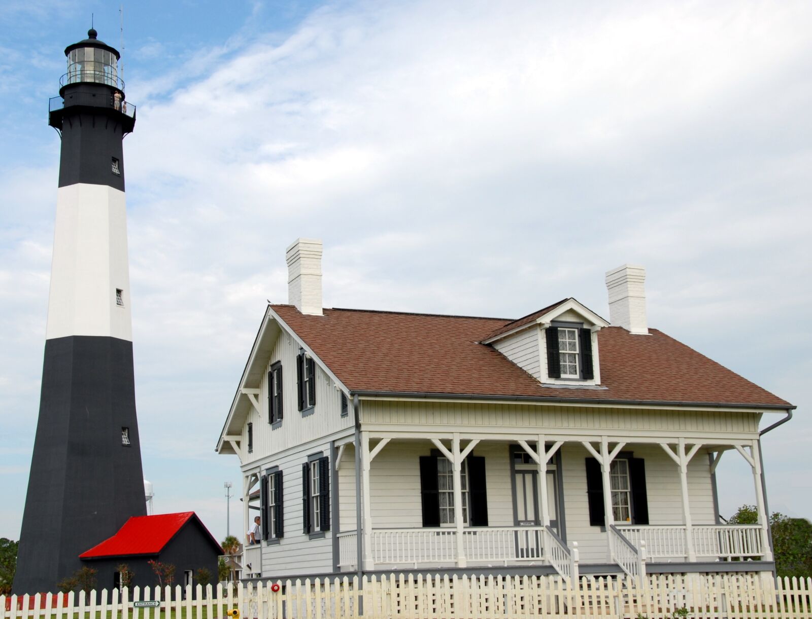 Nikon D200 sample photo. Tybee island, georgia, lighthouse photography