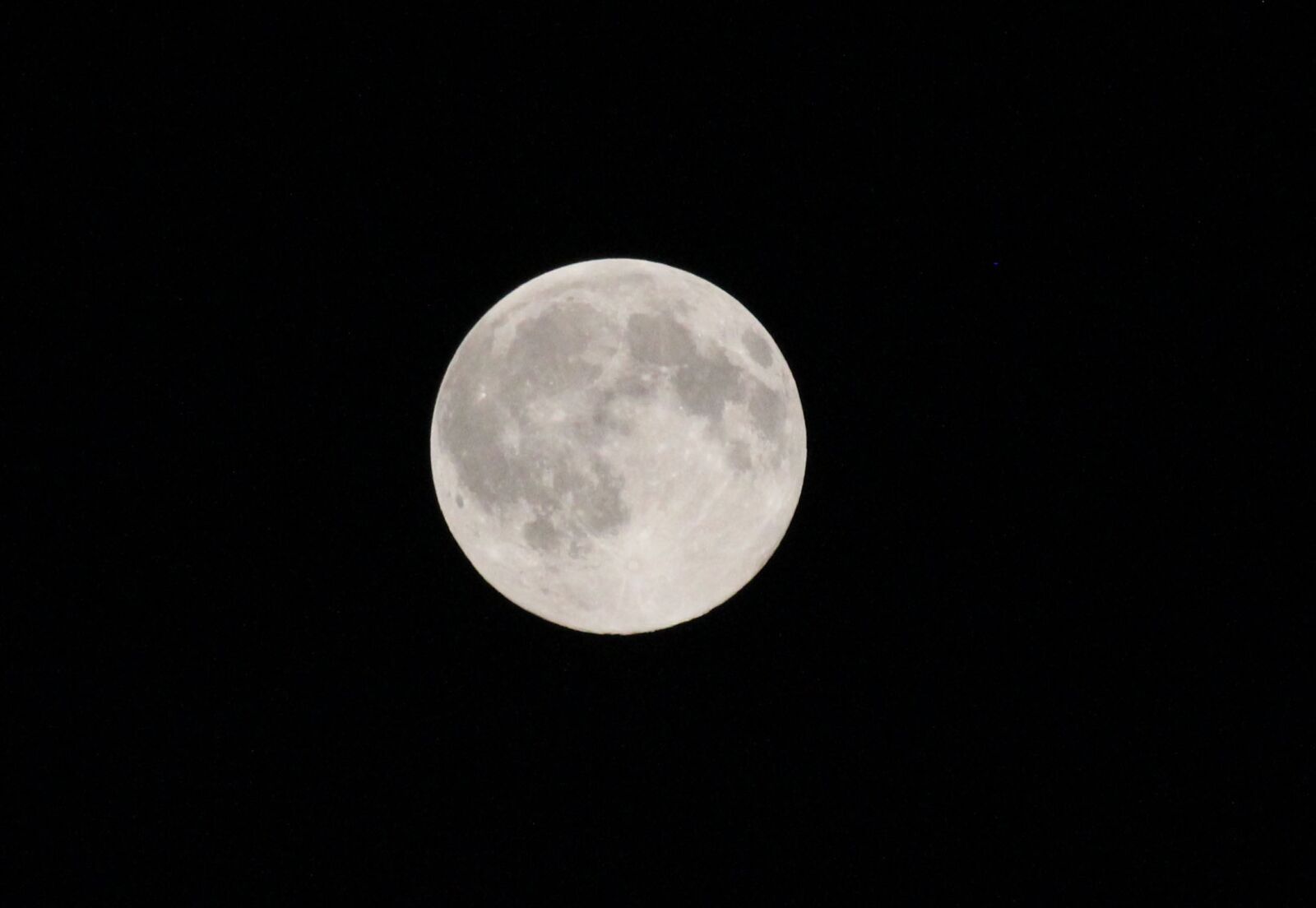 Canon EOS 550D (EOS Rebel T2i / EOS Kiss X4) sample photo. Luna, night, full moon photography