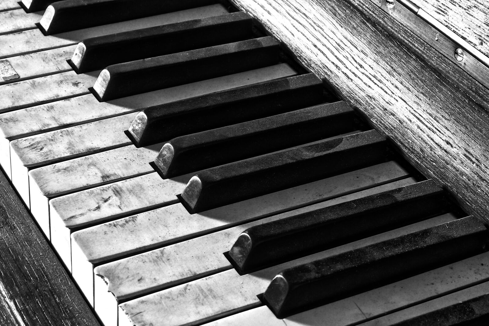 Olympus OM-D E-M10 sample photo. Piano, keys, music photography