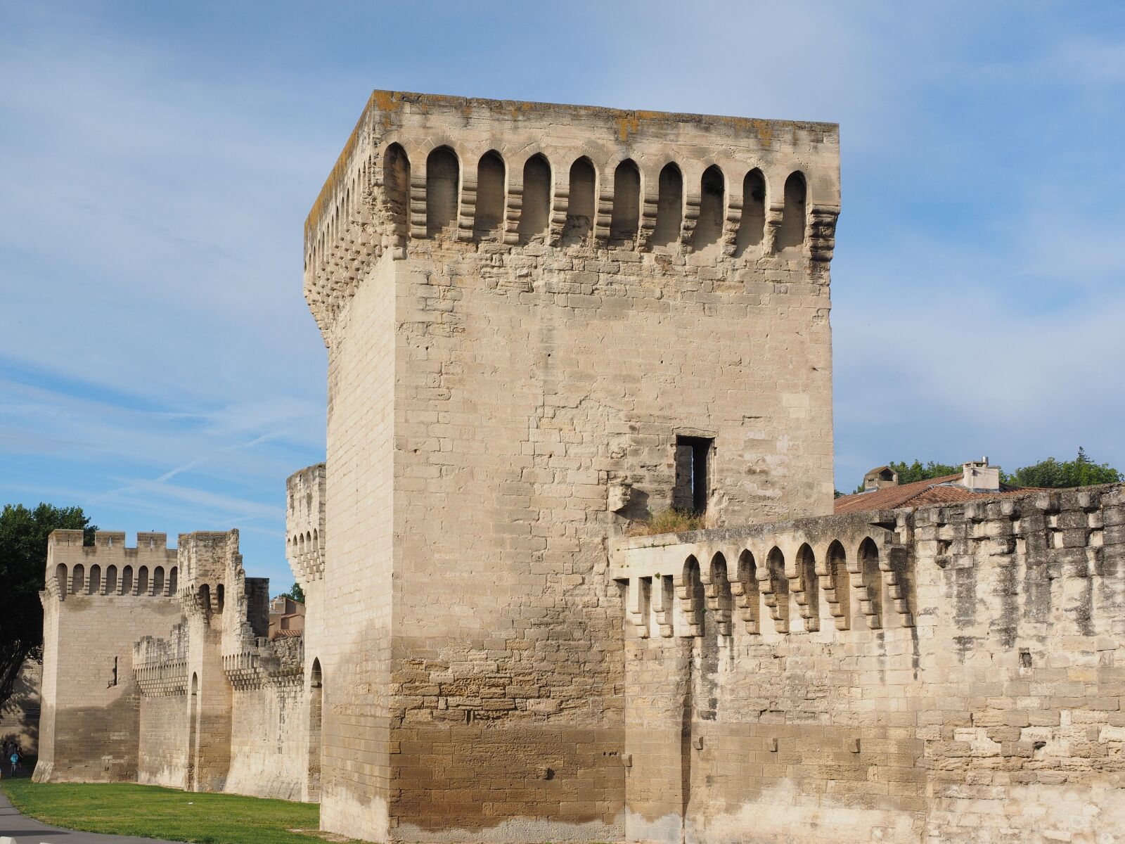 Olympus OM-D E-M1 + Olympus M.Zuiko Digital ED 12-40mm F2.8 Pro sample photo. Avignon, city wall, defensive photography
