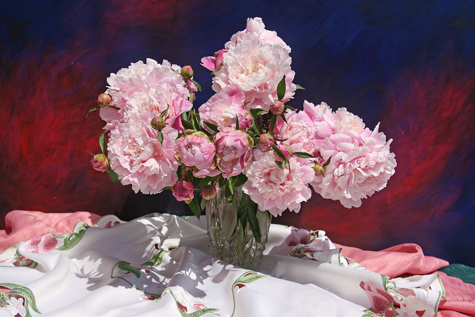 Canon EOS 1000D (EOS Digital Rebel XS / EOS Kiss F) sample photo. Bouquet, flowers, peony photography