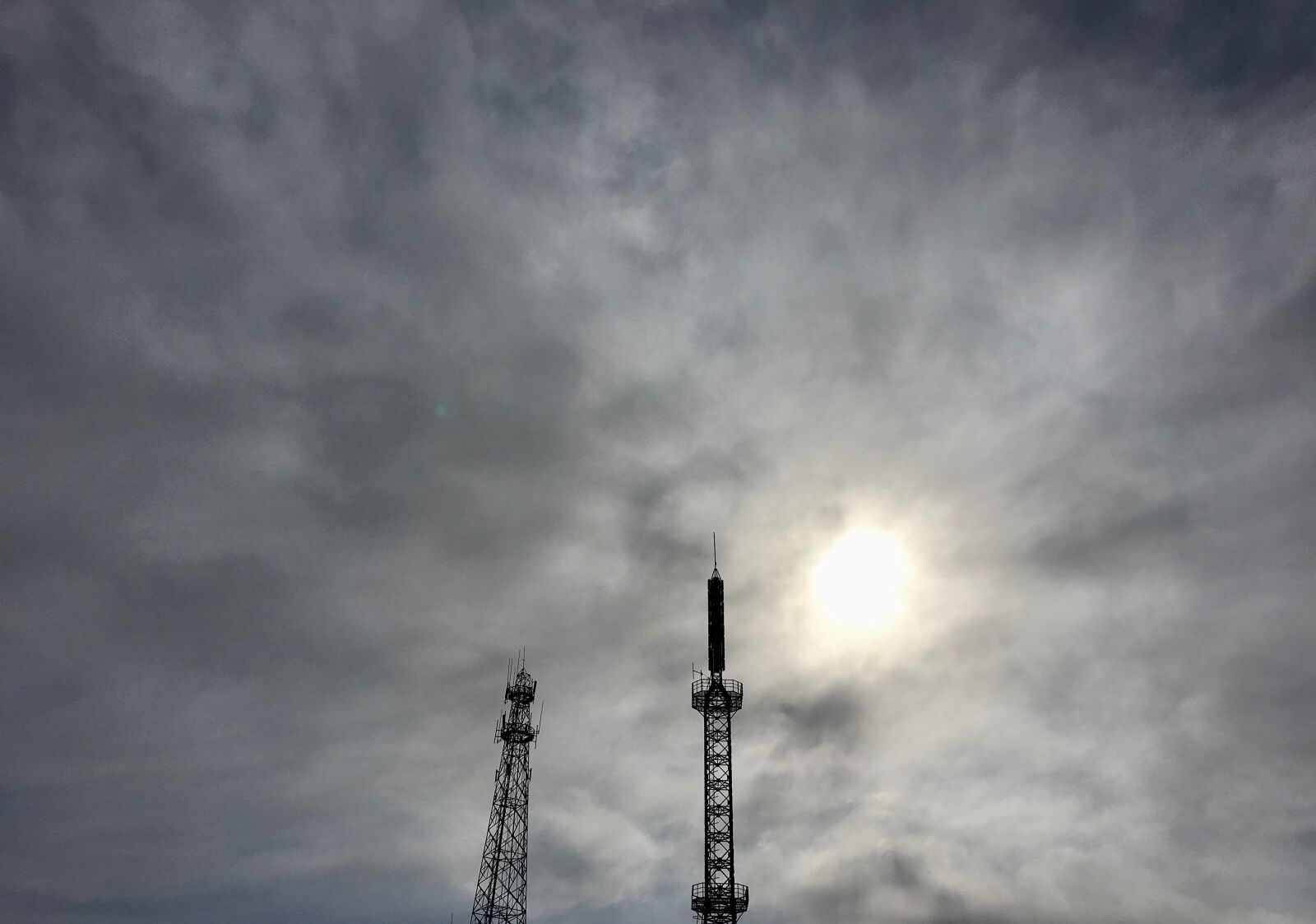 Apple iPhone 6s sample photo. Telecommunications, tower, antenna photography