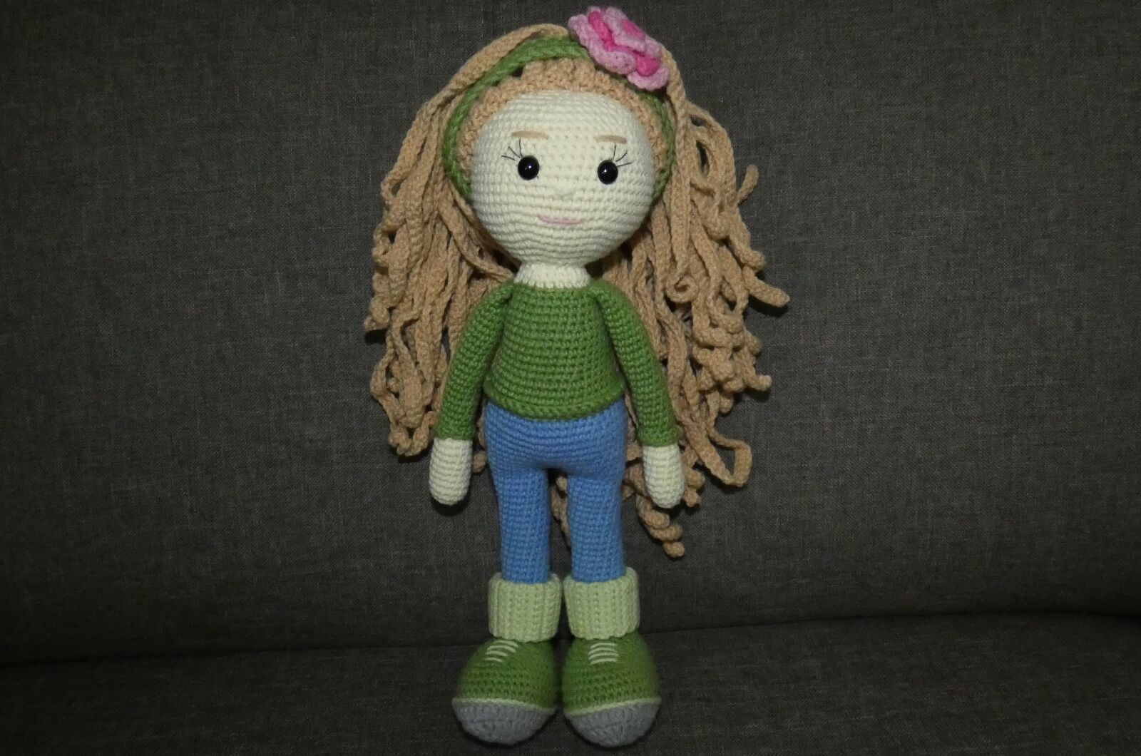 Panasonic Lumix DC-FZ80 (Lumix DC-FZ82) sample photo. Puppe, dolls, crochet photography
