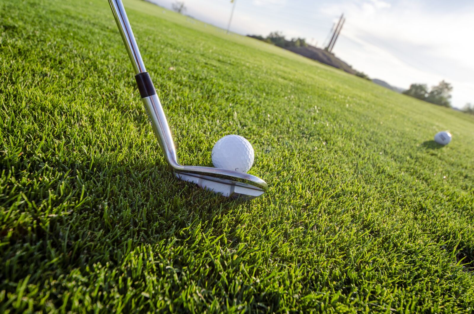 Nikon D5100 sample photo. Golf, grass, sport photography
